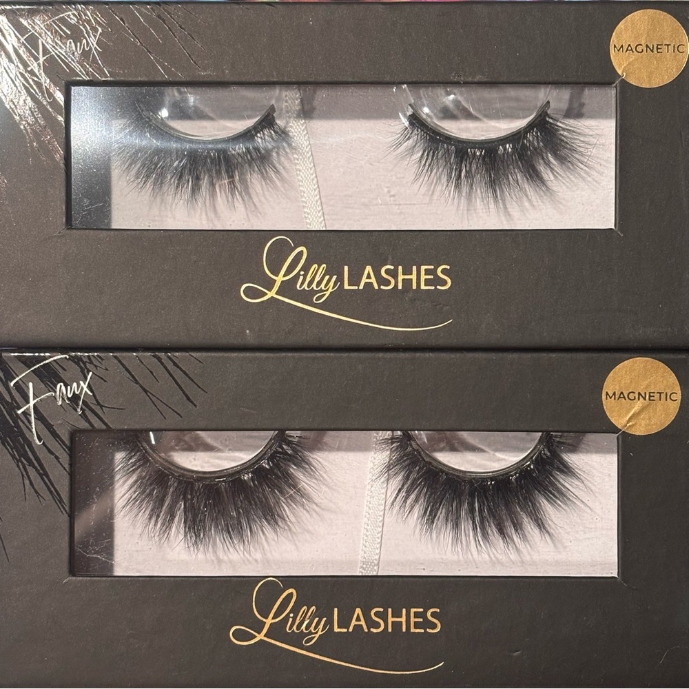 Bundle of 2 Lilly Lashes Magnetic Faux Mink Lashes Bonded Mykonos